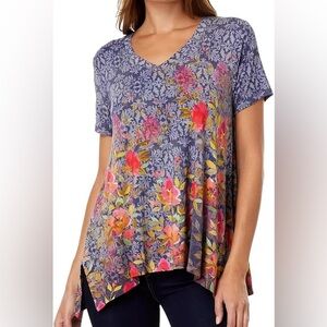 Johnny Was Locust Drape Tee